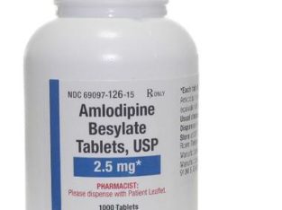 Amlodipine Tab  2.5, 5, 10mg