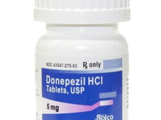 Donepezil Tab 5, 10mg