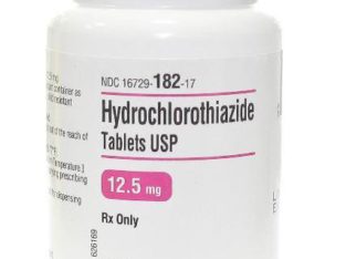 Hydrochlorothiazide Tab 25mg