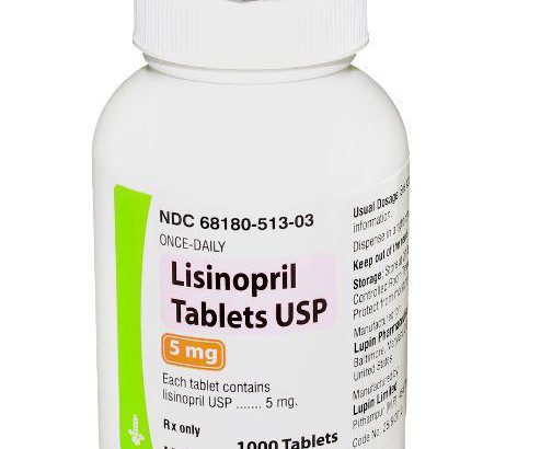 Lisinopril Tab 2.5, 5, 10, 20mg