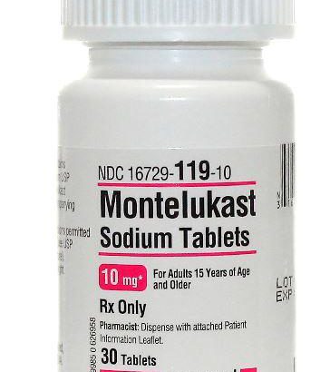 Montelukast Sod Tab 10mg