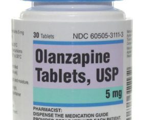 Olanzapine Tab 2.5, 5, 10mg