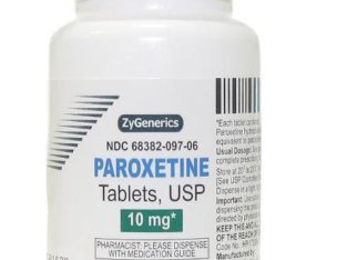 Paroxetine Tab 20, 30mg