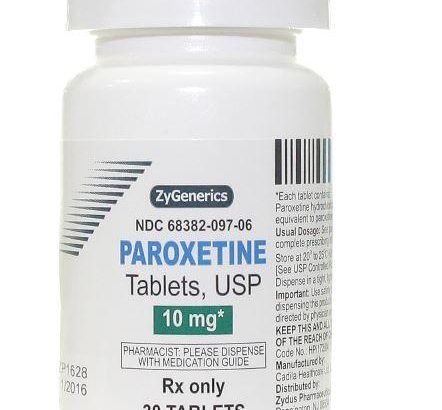 Paroxetine Tab 20, 30mg