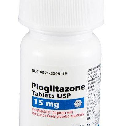 Pioglitazone Hcl Tab 15, 30mg